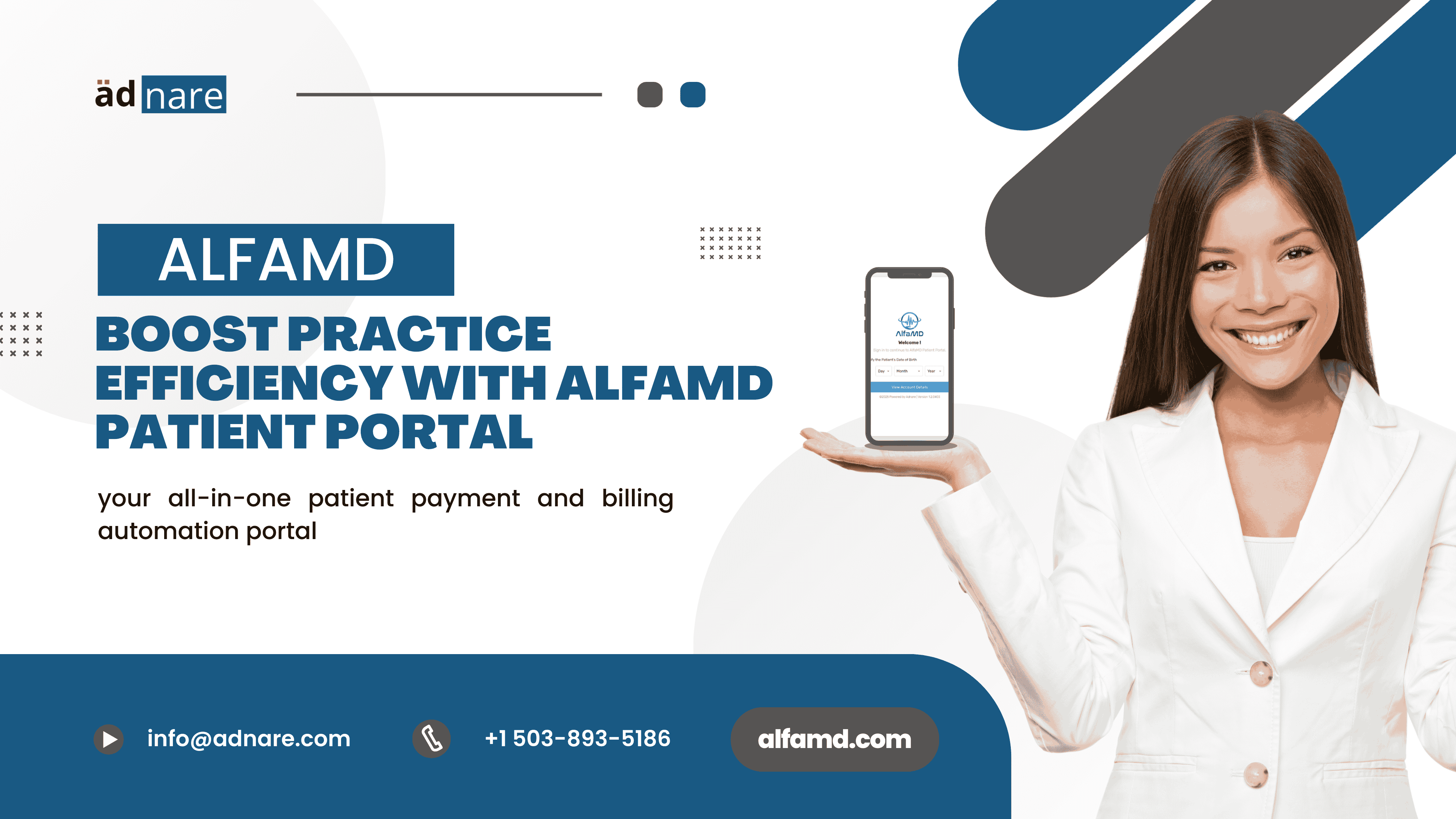 Boost Practice Efficiency with AlfaMD Patient Portal